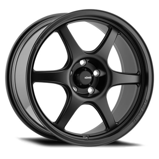 Konig Hexaform 18x9.5A 5x114.3 ET25 Matte Black