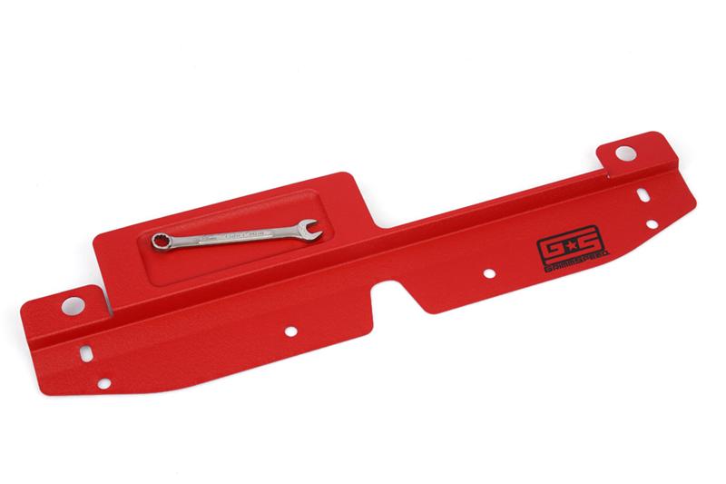 GrimmSpeed 08-14 Subaru WRX & STI Radiator Shroud w/Tool Tray - Red