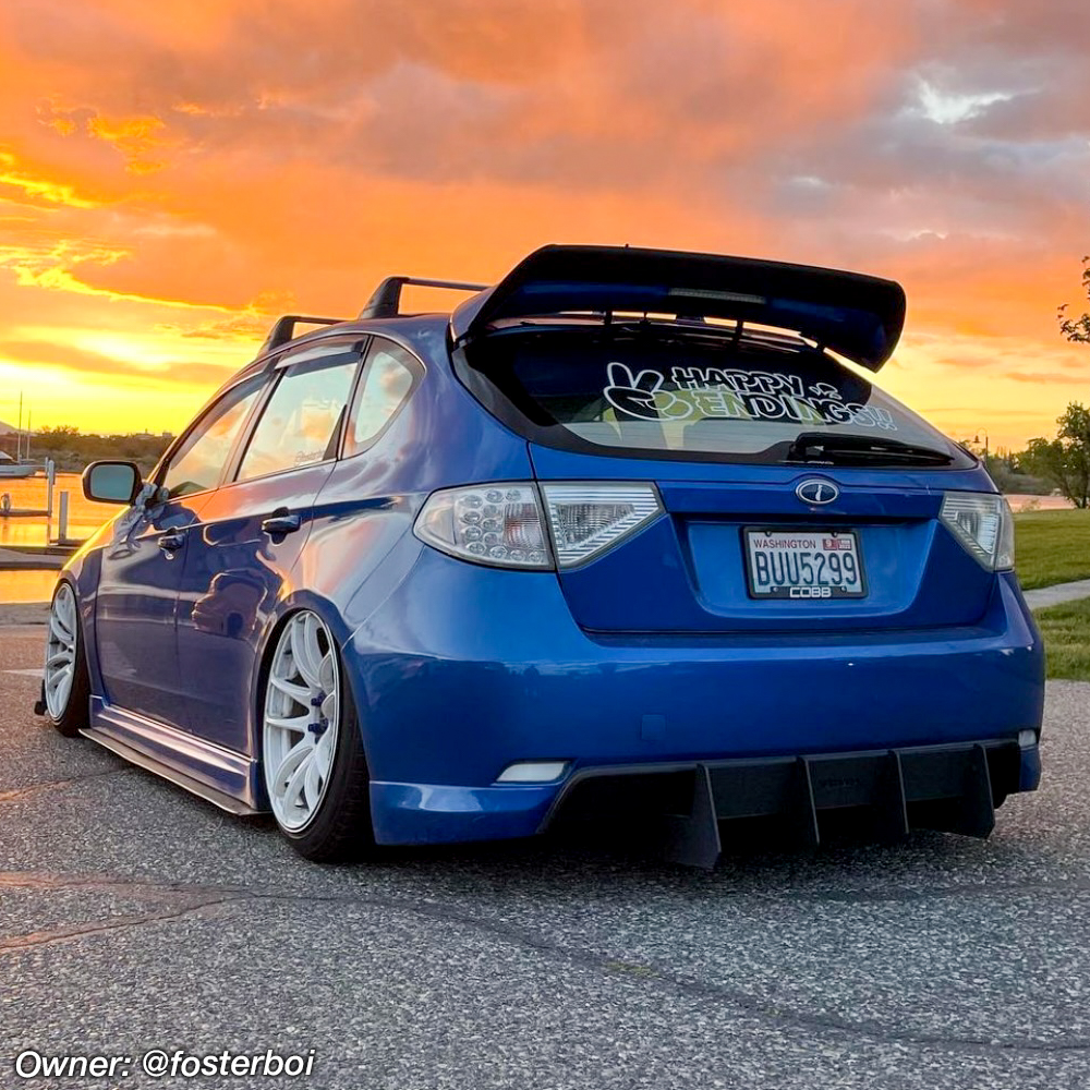 narrowbody wrx rear diffuser