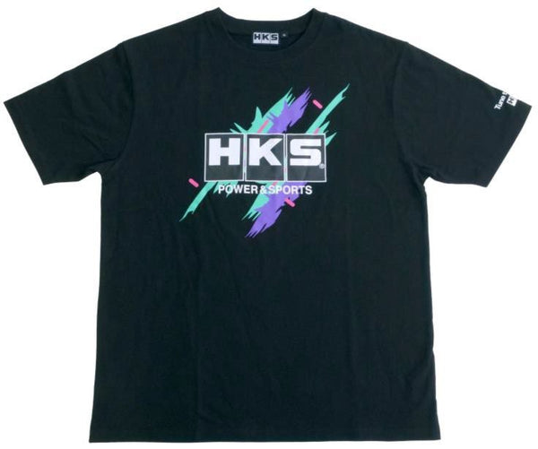 HKS HOODIE SUPER RACING BLACK XL