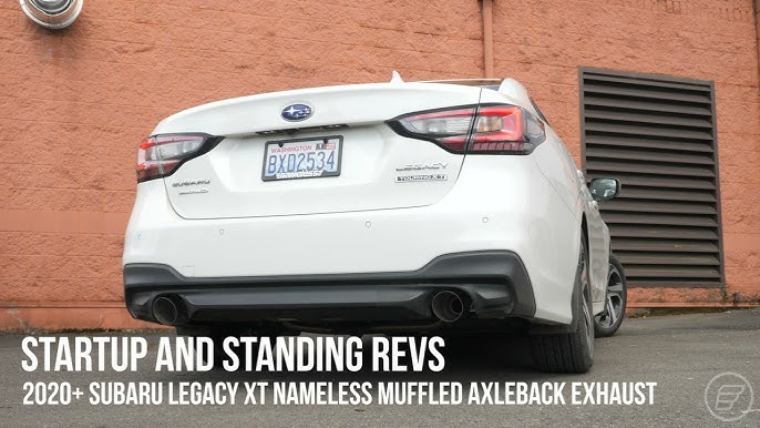 Axleback Exhaust - 2020-2025 Legacy XT / Sport - 5" Muffler