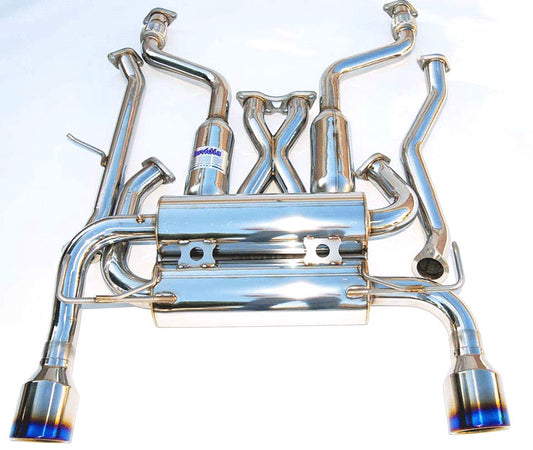 Invidia 09+ 370Z Gemini Rolled Stainless Steel Tip Cat-back Exhaust