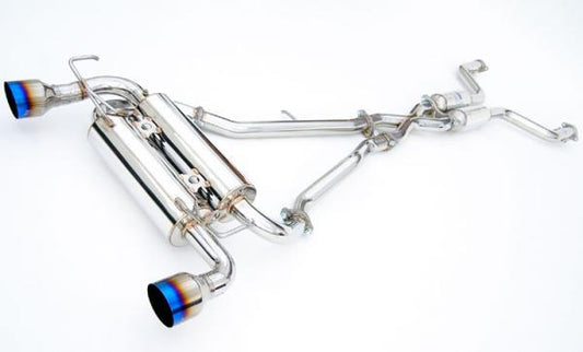 Invidia 09+ 370Z Gemini Single Layer Titanium Tip Cat-back Exhaust