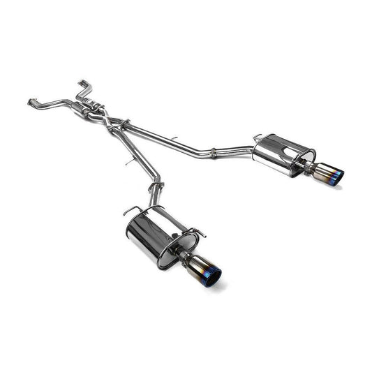 Invidia 07+ Infiniti G35/G37 Sedan 4dr Q300 Rolled Titanium Tip Cat-back Exhaust