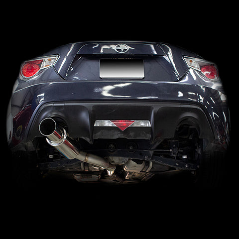 Catback Exhaust - 2017-21 BRZ / GT86 - 5" Muffler - Single Exit 4" Tip