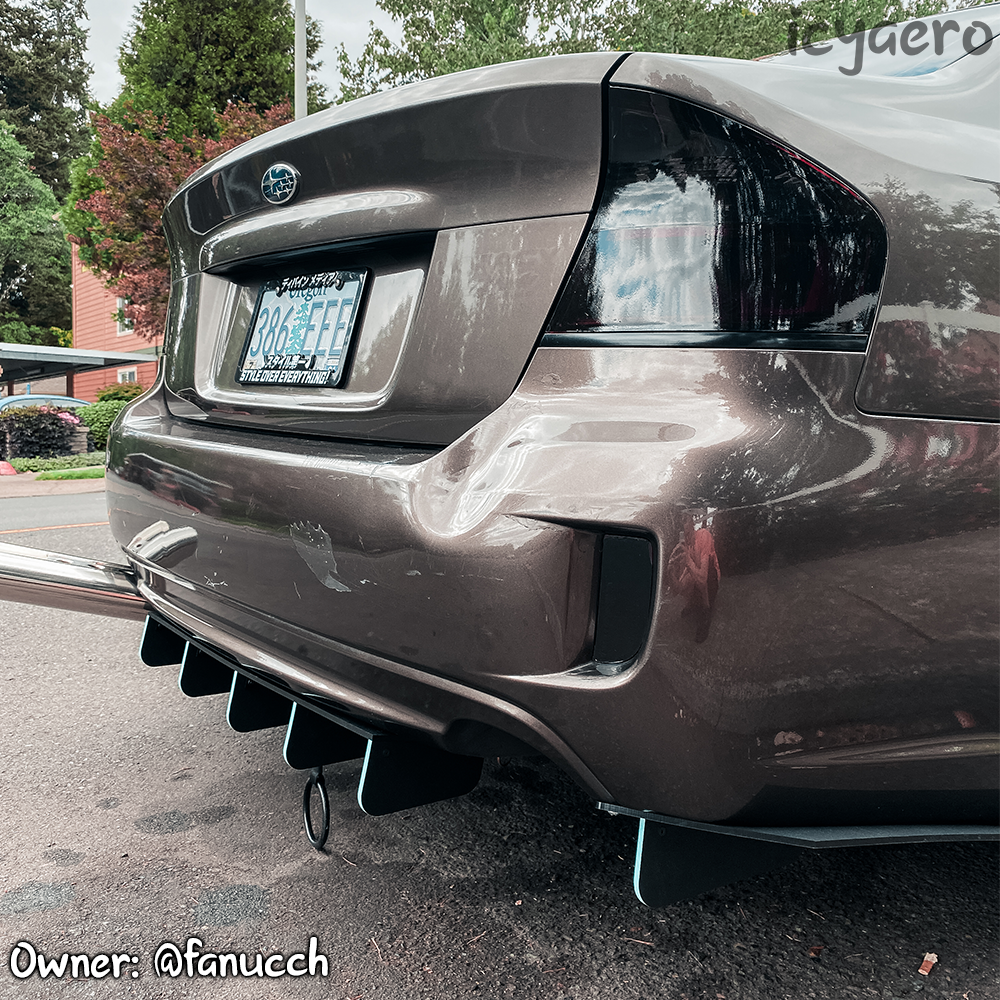 subaru legacy rear bumper