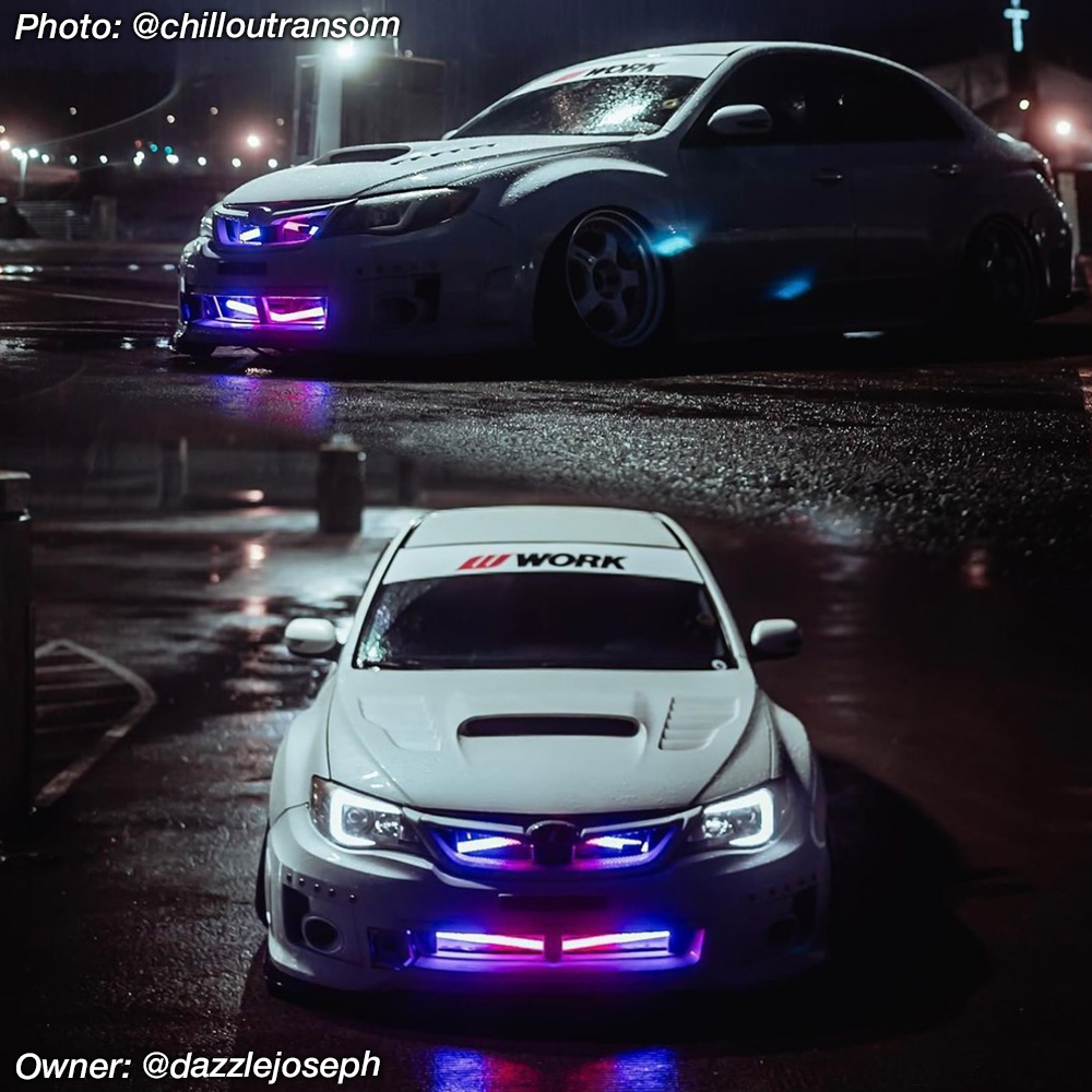 WRX STI GLOWBRACE UNDERGLOW