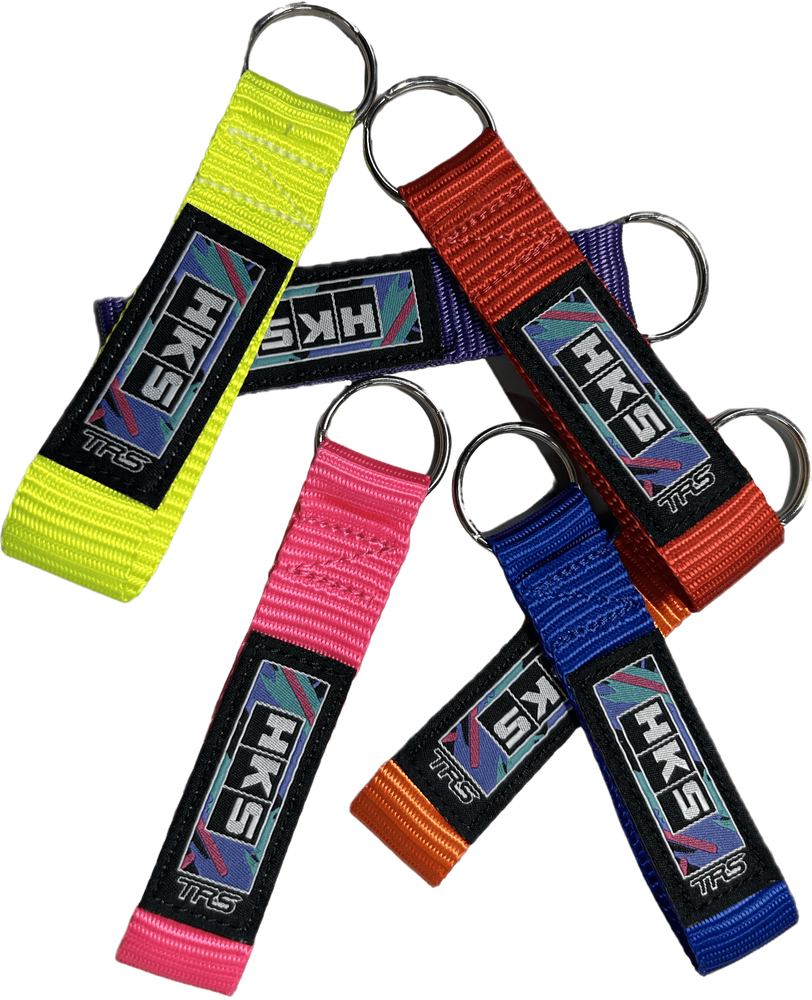 HKS KEYRING TRS YELLOW