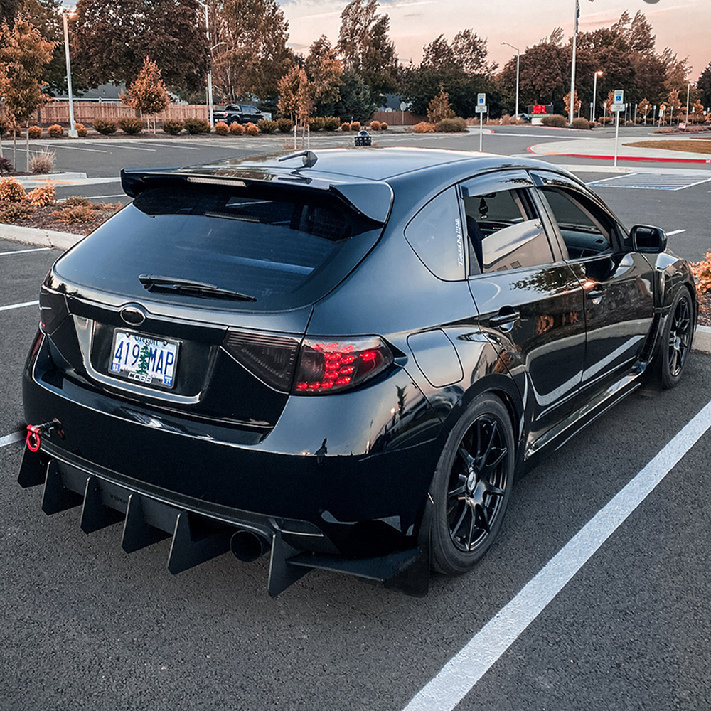 2011 subaru wrx hatch rear diffuser