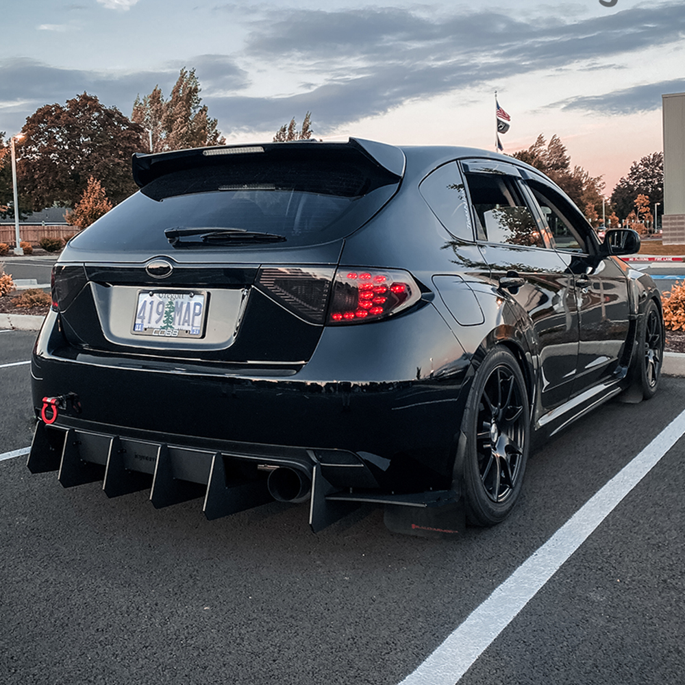 2012 subaru wrx rear diffuser