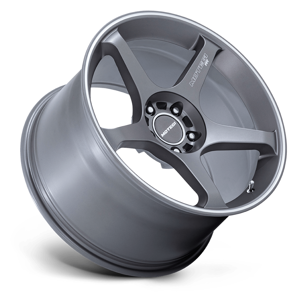 Motegi MR159 BATTLE V GUNZILLA W/ MACHINED LIP STRIPE 18X10.5  +35  5X114.3