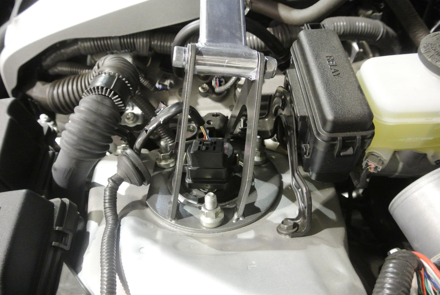 Front Strut Tower Brace - 2010-2012 Legacy GT - Wrinkle Black