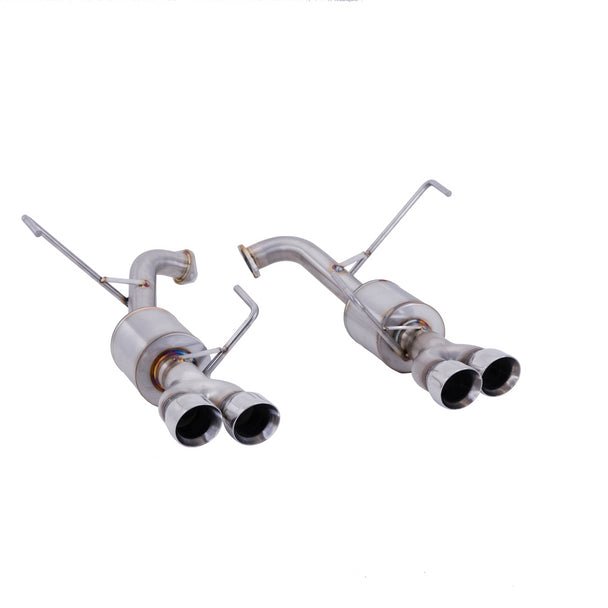 Axleback Exhaust - 2022+ Subaru WRX - 4" Muffler - 3" Double Wall Tips