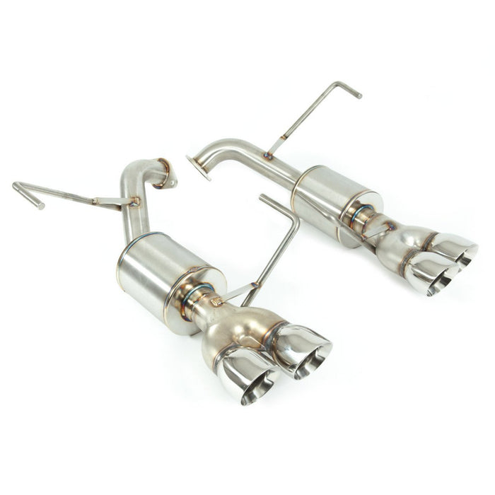 Axleback Exhaust - 2022+ Subaru WRX - 5" Muffler - 3" Double Wall Tips