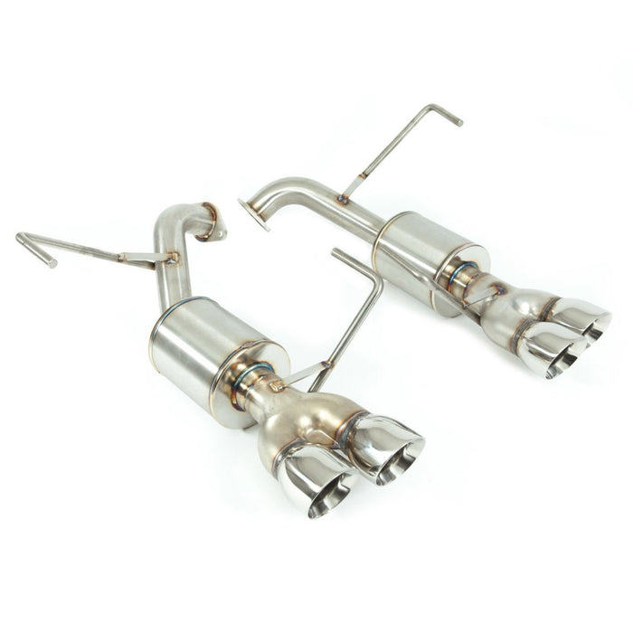Axleback Exhaust - 2015-2021 WRX / 2015-2018 STi - 5" Muffler - 3" Double Wall Tips