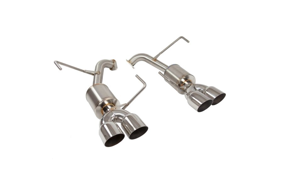 Axleback Exhaust - 2015-2021 WRX / 2015-2018 STi - 5" Muffler - 3.5" Single Wall Tips