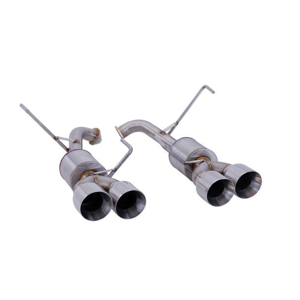Axleback Exhaust - 2022+ Subaru WRX - 5" Muffler - 4" Double Wall Tips