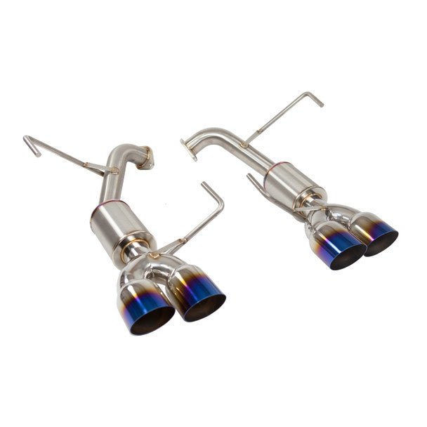 Catback Exhaust - 2015-2021 WRX, 2015-2018 STi - 4" Muffler - 3.5" Single Wall Neochrome Tips