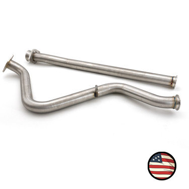 Midpipe Without Resonator - 2024 + Crosstrek