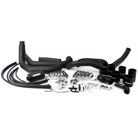 PERRIN 08-14 Subaru WRX Front Mount Intercooler Boost Tube Kit - Black