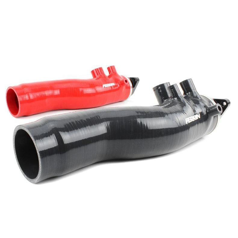 Perrin 2015-2021 Subaru WRX Red 3in Turbo Inlet Hose w/ Nozzle