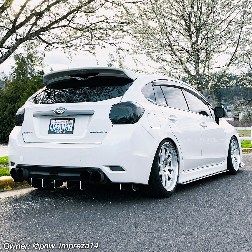 2016 impreza hatch rear diffuser