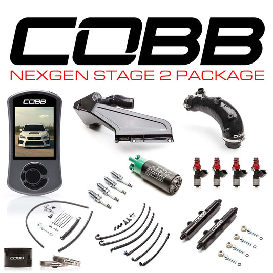 Cobb 15-21 Subaru STI / 2018 Type RA NexGen Stage 2 Power Package - Redline Carbon Fiber