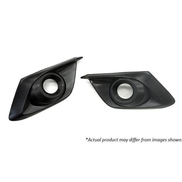 Revel GT Dry Carbon Front Fog Lamp Cover 2020 Toyota GR Supra - 2 Pieces