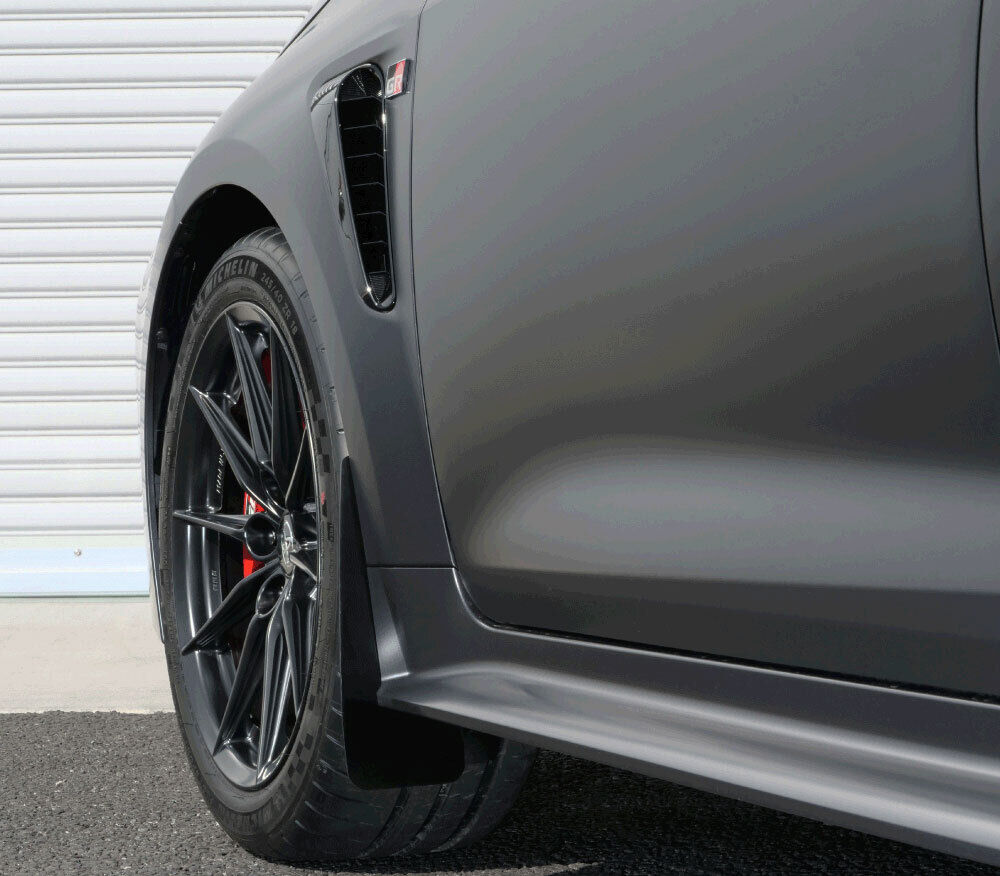 Cusco 2023+ Toyota GR Corolla (GZEA14H) AWD Front Black EVA Mud Flaps - Set of 2