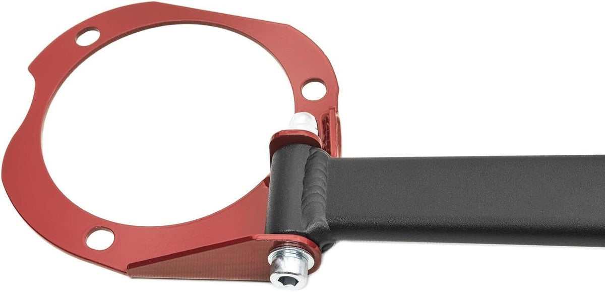 Front Strut Tower Brace - 2003-2008 Forester - Wrinkle Red