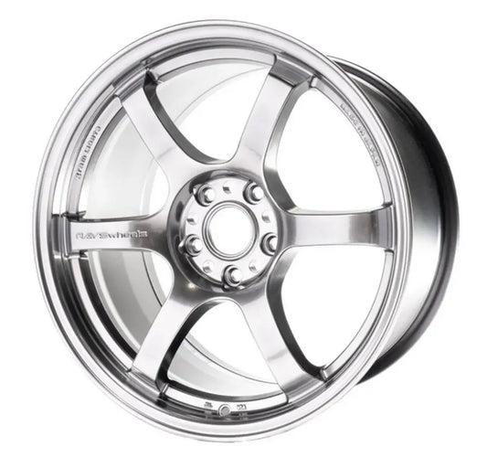 Gram Lights 57DR 17x9.0 +38 5-114.3 Grace Silver Wheel