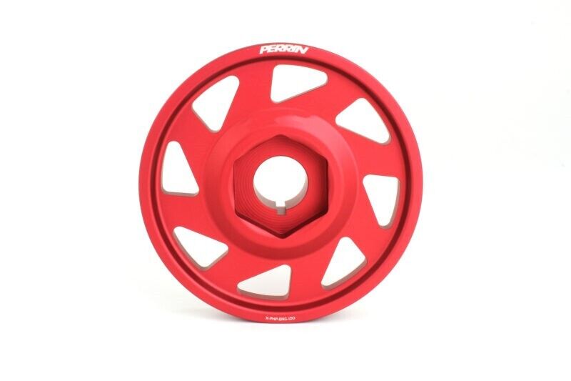 Perrin Crank Pulley for 10th Gen Civic Type-R Red