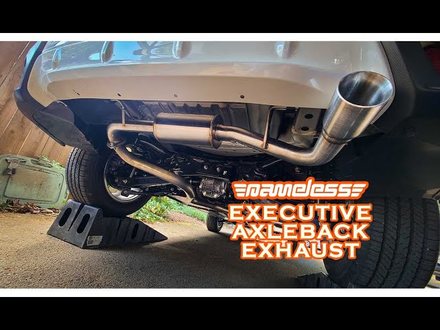 Axleback Exhaust - Single Exit Executive - 2017+ Impreza Wagon - Single Exit - 5" Executive Muffler - 3" Double Wall Tip