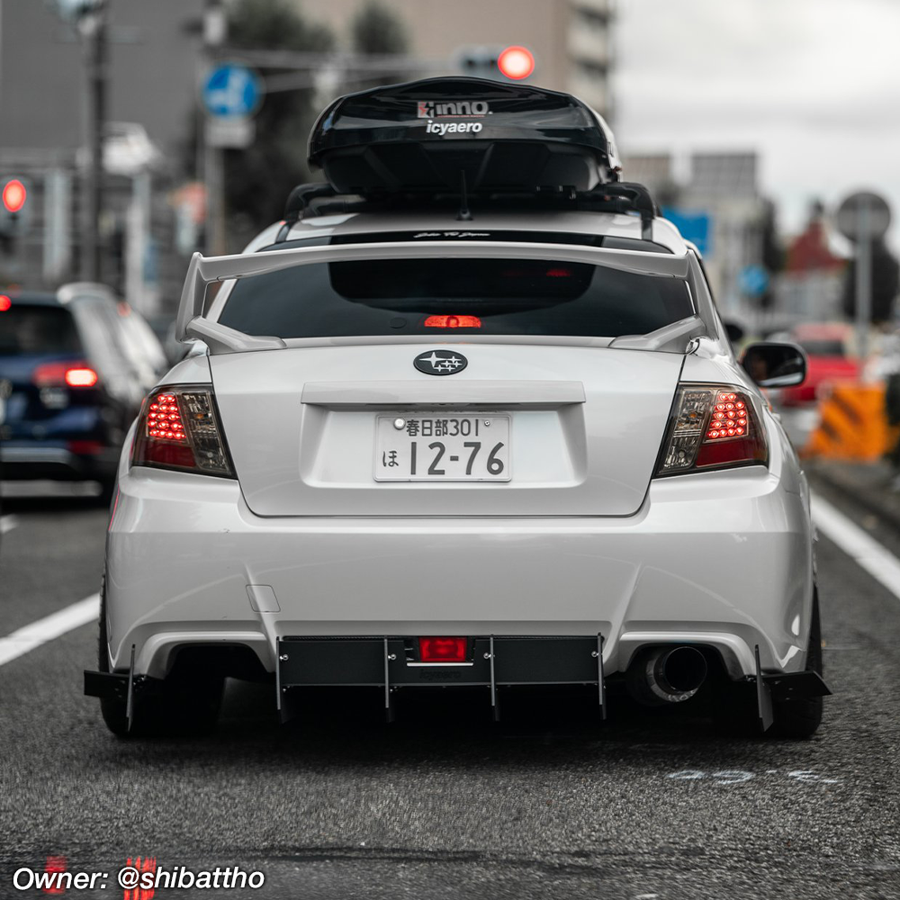 2013 subaru wrx sti rear diffuser