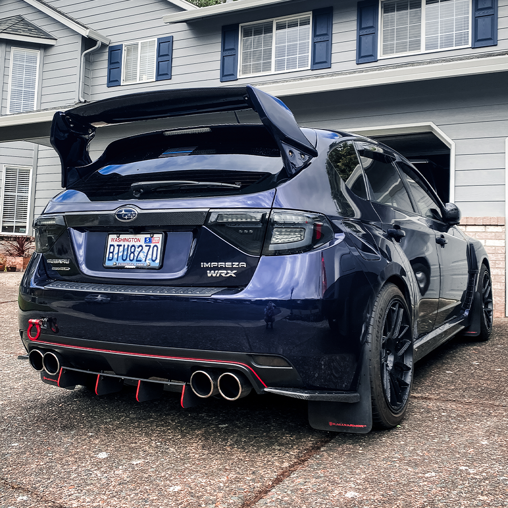 2011 WRX HATCH REAR DIFFUSER