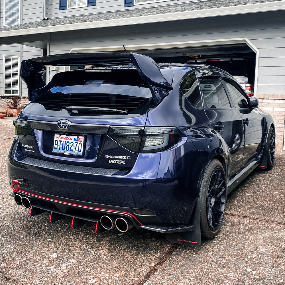 2011 SUBARU WRX STI REAR DIFFUSER