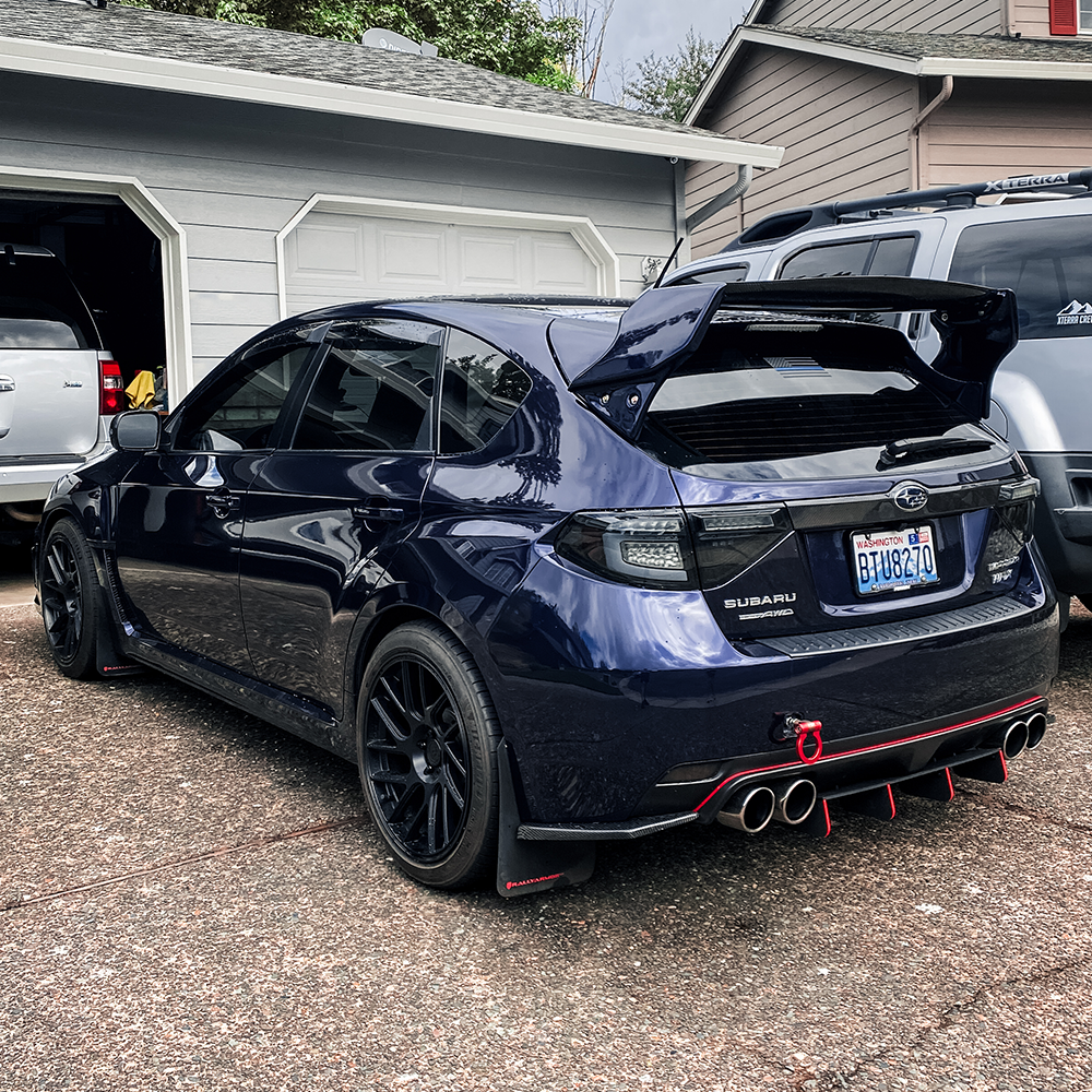 2013 WRX HATCH REAR DIFFUSER