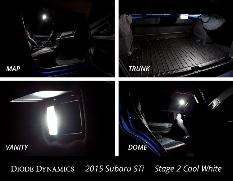 2015-2021 WRX/STI Interior Bulb Kit