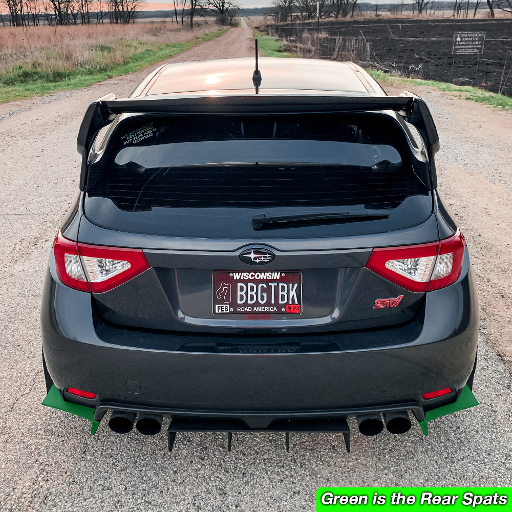 2013 SUBARU WRX STI REAR DIFFUSER