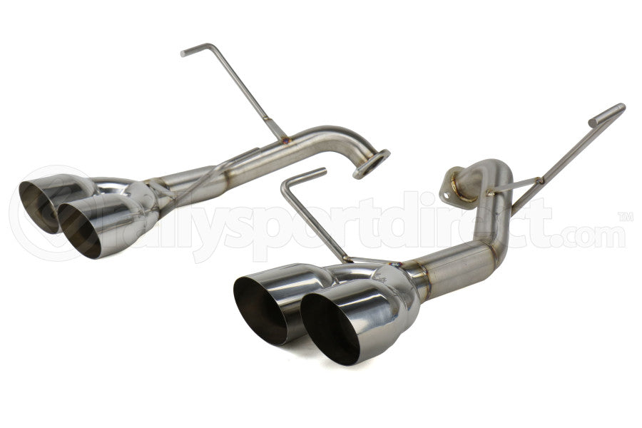 Catback Exhaust - 2019-2021 Subaru STi - Muffler Delete - 3.5" Single Wall Tips