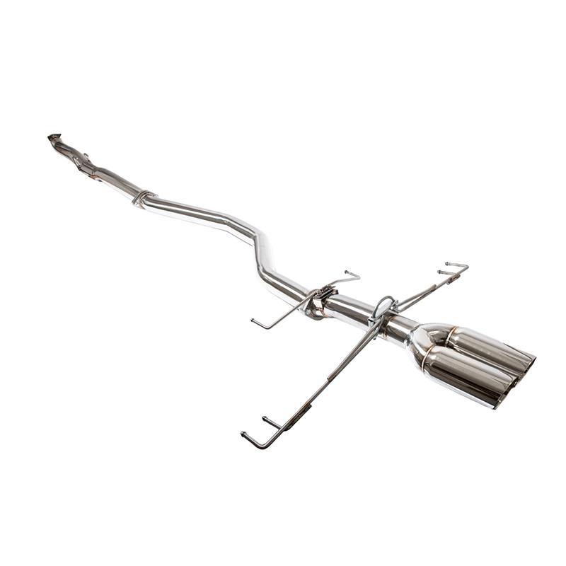 Catback Exhaust - 2017-21 BRZ / GT86 - Muffler Delete - Single Exit 4" Tip