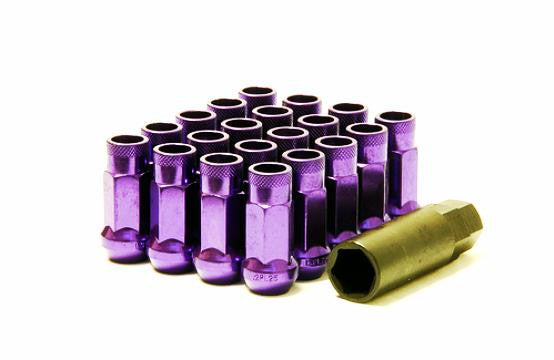 Wheel Mate Muteki Closed End Lug Nuts - Purple 12x1.50