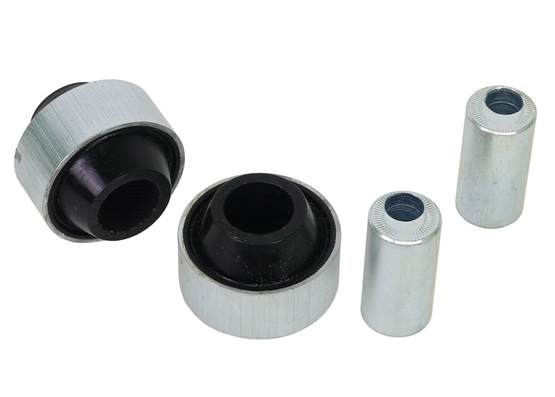 Whiteline Plus 10/08+ Mitsubishi Lancer CJ Anti-Lift/Caster Fr C/A - Lwr Inner Rear Bushing Kit