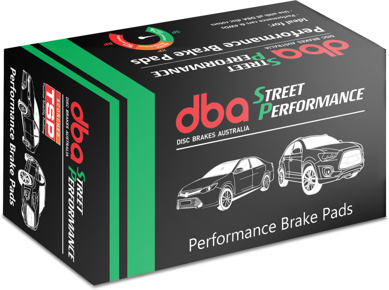 DBA 03-06 EVO / 04-17 STi / 03-07 350Z Track Edition/G35 w/ Brembo SP500 Rear Brake Pads