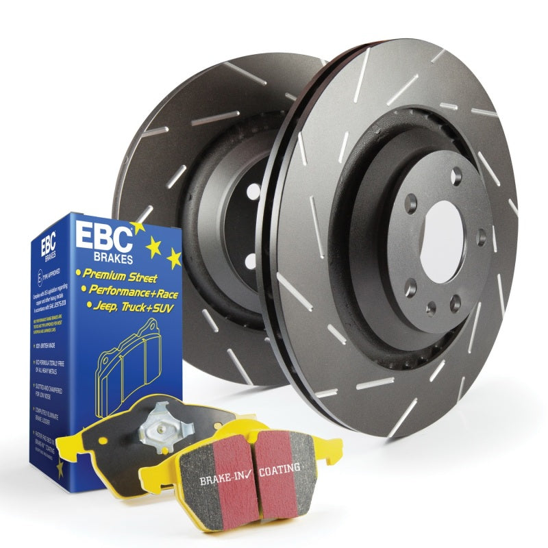 EBC Front Yellowstuff Pads and USR Rotors 2015-2021 Subaru WRX