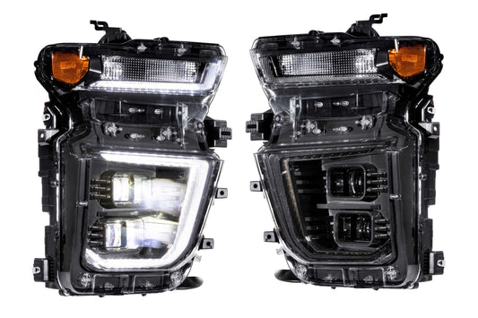 XB Hybrid Headlights: Chevrolet Silverado HD (20-24) (Pair)