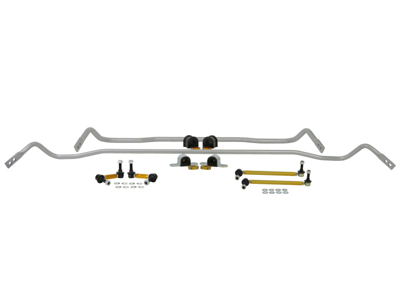 Whiteline 18-19 Kia Stinger (Incl. GT/GT1/GT2/Premium) Front & Rear Swaybar Kit w/Endlinks