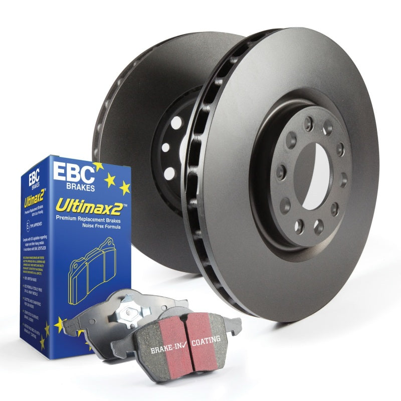 EBC Rear Ultimax Pads and RK rotors 2015-2021 Subaru WRX