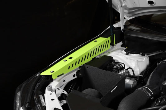 Perrin 2022+ Subaru WRX Fender Shroud Set - Neon Yellow