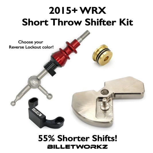 Billetworkz Short Throw Shifter Kit - 2015-23 Subaru WRX